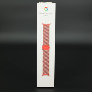 Google Pixel Watch Band, 41mm, Woven Strap, Coral, One-Size, GA03269-WW