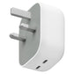 Google Pixel Flex Dual Port 67W USB-C Fast Charger (Snow) GA09856-GB