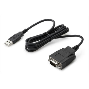 HP USB to Serial Port Adapter Cable RS-232 1.2m Black J7B60AA
