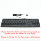 Dell KB216-BK-ETNA Quiet Slim USB PC Keyboard *ESTONIAN LAYOUT* Black 580-ADHG