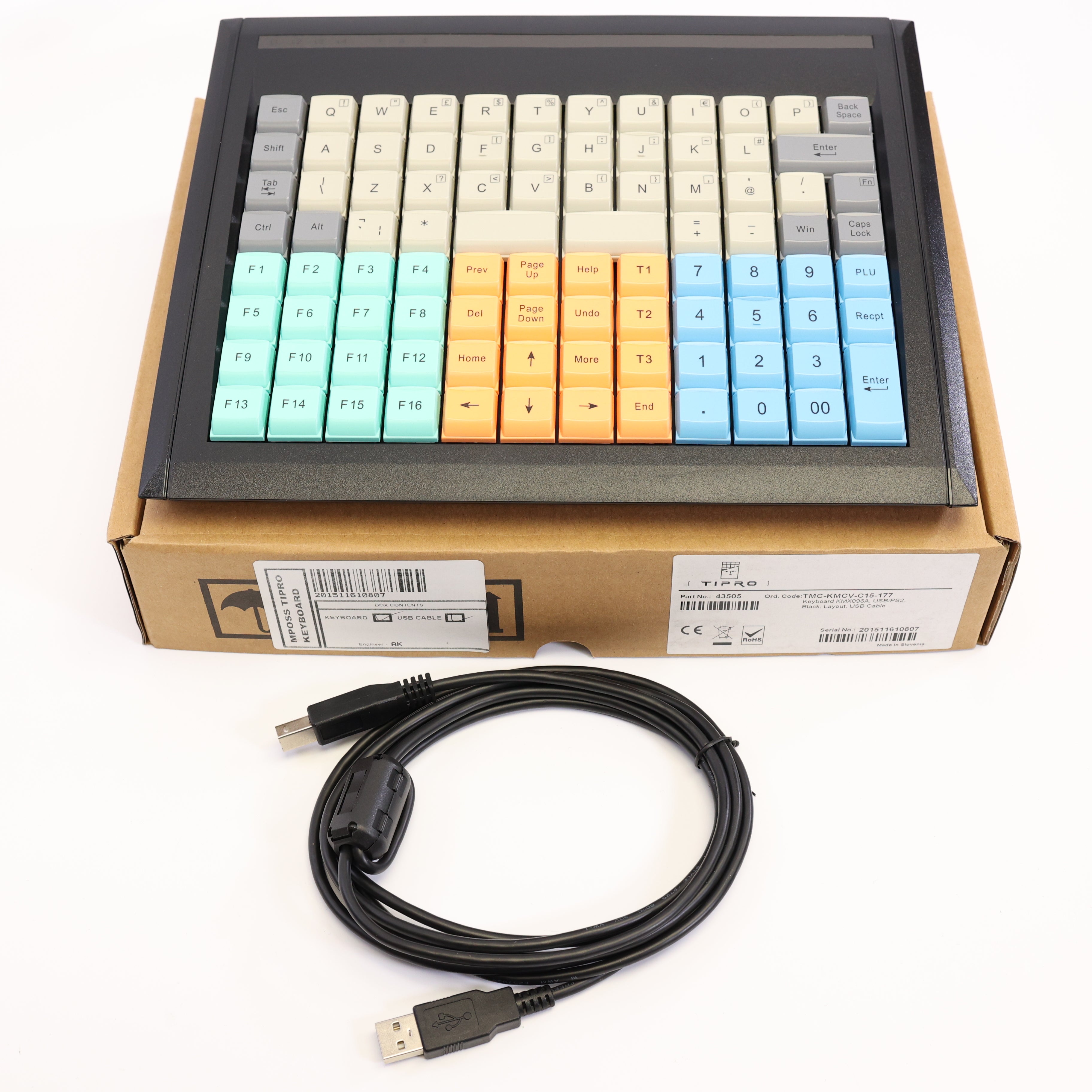 Tipro FREE 96 Key Programmable Matrix Mechanical Keyboard Cherry MX Bl