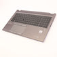 HP Zbook Fury 15 G7 UK Keyboard / Palmrest / Touchpad / Reader Assy M17068-001