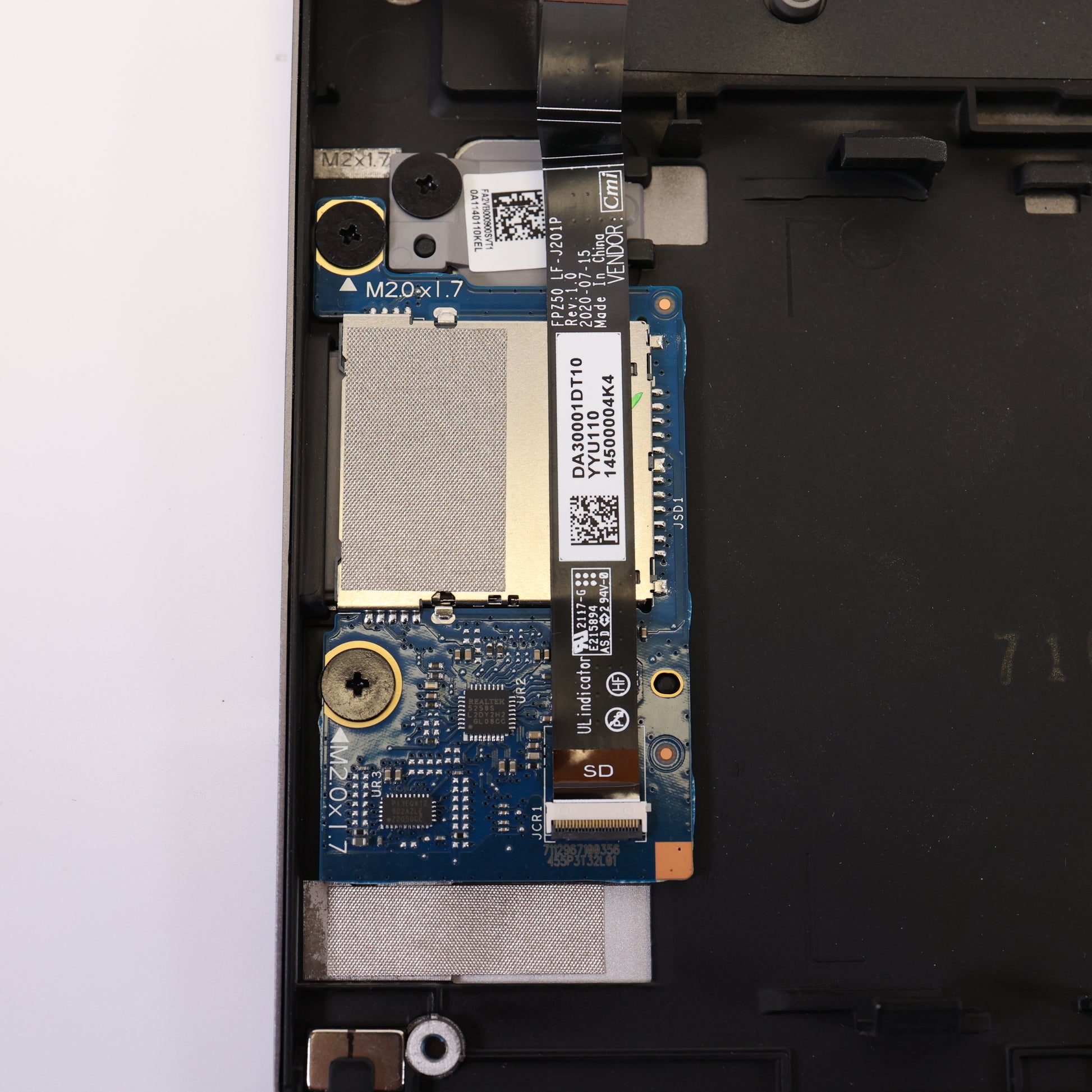 Copertura Poggiapolsi Per HP ZBOOK 15 FURY G7/G8 – Grigio Senza Tastiera (M17068-001)
