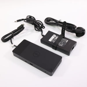 Dell WD19 USB-C Laptop Docking Station Dock with 130W Power Adapter DGKG4 MHG64