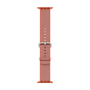 Apple Watch Strap 38mm 40mm 41mm Orange Anthracite Woven Nylon MNK52ZM/A (Genuine Original)