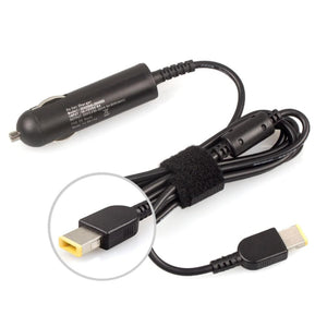 CoreParts 90w Car Charger for Lenovo Laptop 'Slim Tip' Automobile Power Adapter