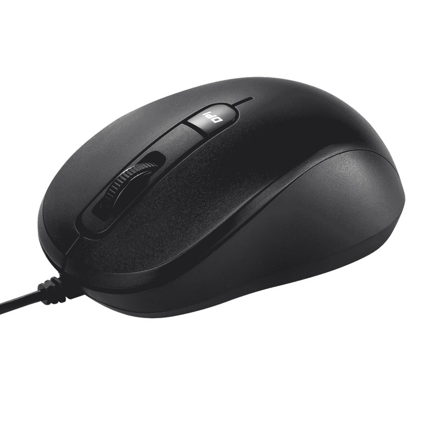 Asus MU101C Wired Blue Ray Wired USB Mouse, Optical, Black, Adjustable DPI, Silent