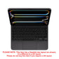 Apple iPad Pro 11 inch (M4) Magic Keyboard Black MWR23S/A *Swedish Layout*
