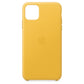 Apple iPhone 11 Pro Max Meyer Lemon Yellow Leather Case MX0A2ZM/A