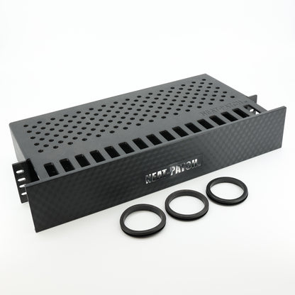 NEAT-PATCH 2U 48-Port Rackmount Network Cable Tidy Management Organiser Solution