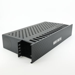 NEAT-PATCH 2U 48-Port Rackmount Network Cable Tidy Management Organiser Solution
