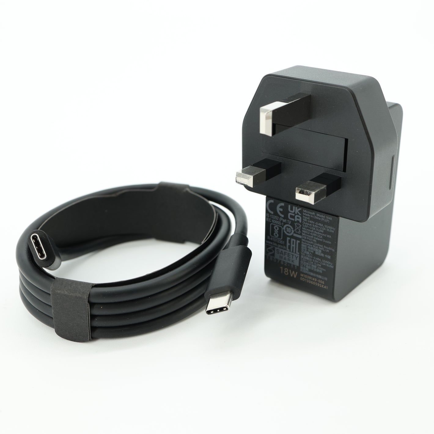 Microsoft HoloLens 2 18W USB-C Charger with 1m Cable UK 1848 NKK-00002