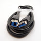Lot of 5x Genuine Dell 1.8m USB 3.0 Type A to B Monitor Cable Black PN81N P57VD