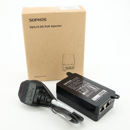 Sophos Gbit/2.5G PoE Injector 30w (UK) 2.5GbE 802.3at Adapter PO2ZTCHUK