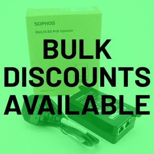 Sophos Gbit/2.5G PoE Injector 30w (UK) 2.5GbE 802.3at Adapter PO2ZTCHUK