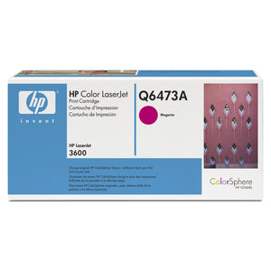 HP 502A Magenta Toner Cartridge for Colour LaserJet 3600 3600n 3600dn Q6473A