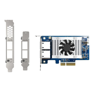 QNAP QXG-10G2T-X710 Dual-Port 5-Speed 10GbE PCIe Gen 3 Network Expansion Card
