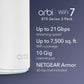 Netgear Orbi 870 Series Wi-Fi 7 Tri-Band Mesh Router / Satellite System RBE87x