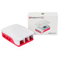 Raspberry Pi 5 Case, Red and White, with Cooling Fan, SC1159