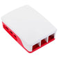 Raspberry Pi 5 Case, Red and White, with Cooling Fan, SC1159