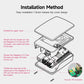Raspberry Pi 5 Case, Red and White, with Cooling Fan, SC1159
