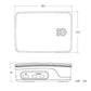 Raspberry Pi 5 Case, Red and White, with Cooling Fan, SC1159
