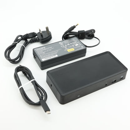 Kensington SD4700P USB-C Laptop Docking Station + PSU DisplayLink Dual Monitor
