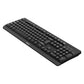 Philips 3000 Series Full Size Wireless Keyboard, UK Layout, Black, SPK6307BL