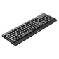 Philips 3000 Series Full Size Wireless Keyboard, UK Layout, Black, SPK6307BL