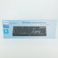 Philips 3000 Series Full Size Wireless Keyboard, UK Layout, Black, SPK6307BL