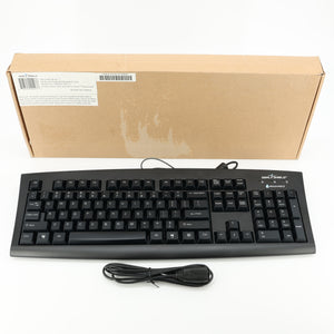 Seal Shield Silver Seal Dishwasher Safe Washable Medical USB Keyboard USA Layout