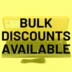 Seal Shield Silver Seal Dishwasher Safe Washable Medical USB Keyboard UK Layout SSKSV208UK