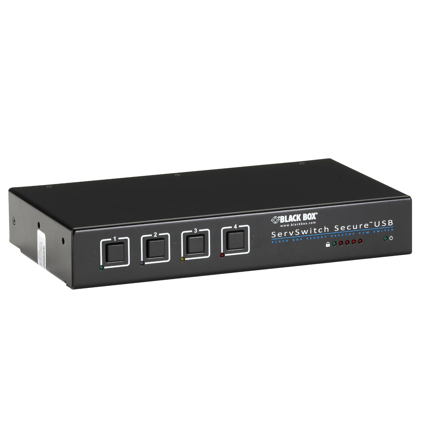 Black Box SW4009A-USB-EAL ServSwitch Secure 4-Port VGA USB CAC KVM Switch EAL4+