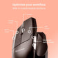 Contour Unimouse-L Left Handed Vertical Ergonomic Wired USB Mouse 6-Button Black