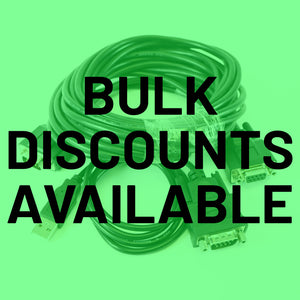 Prolific 3ft / 90cm USB to RS232 Adapter with 25ft / 7.6m Serial Extension Cable