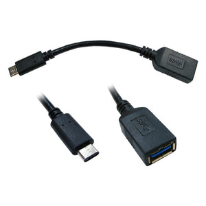 Cables Direct USB-C to USB Type A 3.1 Adapter Cable 5Gbps 0.15m USB3C-951