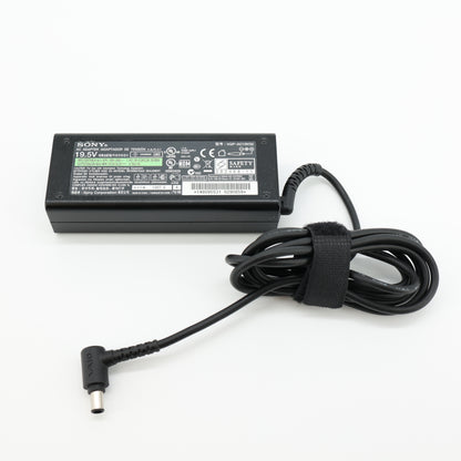 Genuine Sony VAIO VGP-AC19V32 19.5V 4.7A 90W AC Adapter Laptop Charger PSU Black