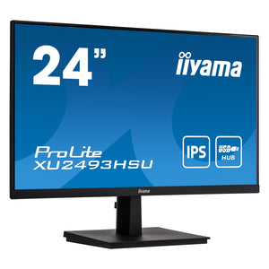 iiyama ProLite XU2493HSU 24" (23.8") Full HD IPS LCD PC Monitor 100Hz USB Hub
