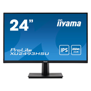 iiyama ProLite XU2493HSU 24" (23.8") Full HD IPS LCD PC Monitor 100Hz USB Hub
