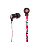 ChicBuds ARTS with Mic "FLORA" Fashion Patterned 3.5mm Earphone Earbuds Headphones