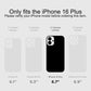 Apple iPhone 16 PLUS Clear Case with MagSafe MA7D4ZM/A